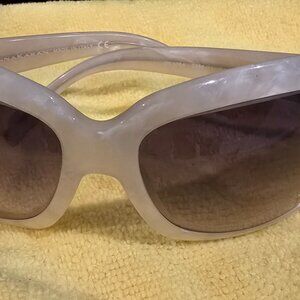 Donna Karan New York - Women White Marble Sunglasses - Made in Italy